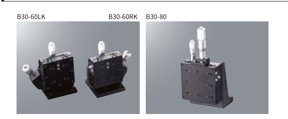 高解析度Z轴交叉滚柱导轨滑台□60/□80 ：B30-60/80
